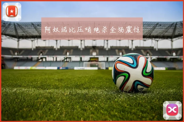 阿奴诺比压哨绝杀全场震惊
